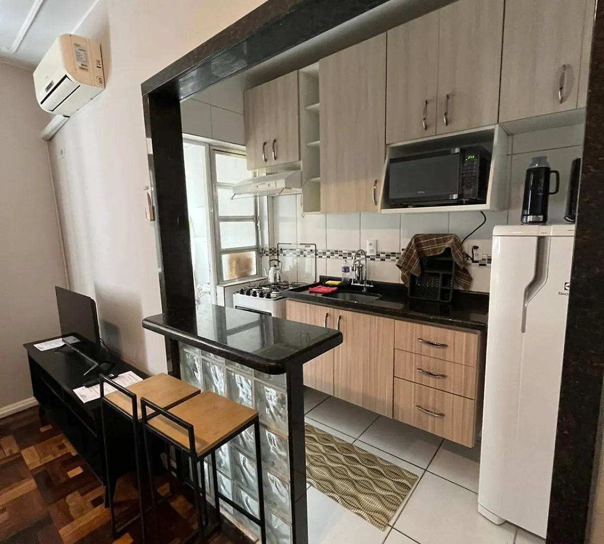 아파트 125 Apartamento 2 Quartos No Centro Historico E Arcondicionado 포르투알레그리